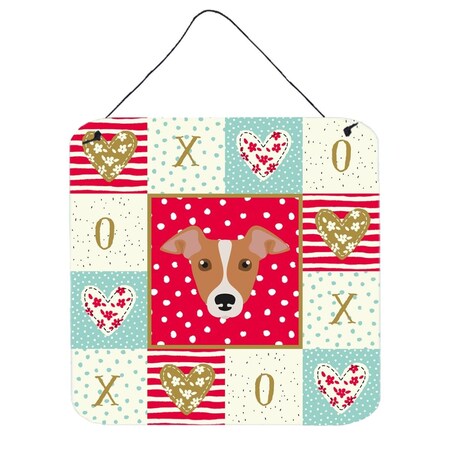 Carolines Treasures 6 x 6 in. Italian Greyhound Love Wall or Door Hanging Prints CK5207DS66